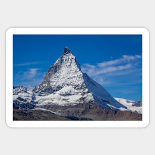 Matterhorn, Zermatt, Valais, Switzerland, Europe, autumn Sticker